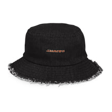 Load image into Gallery viewer, Juggaknots&#39; Distressed denim bucket hat